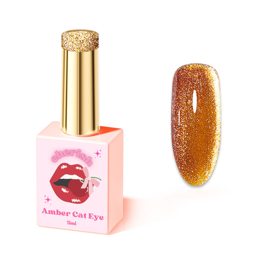 Amber Cat Eye ~ Sunset