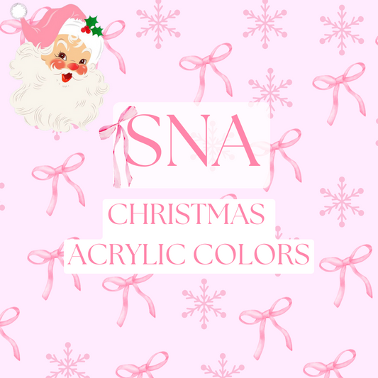 Christmas Acrylic Powder Collection 🌟