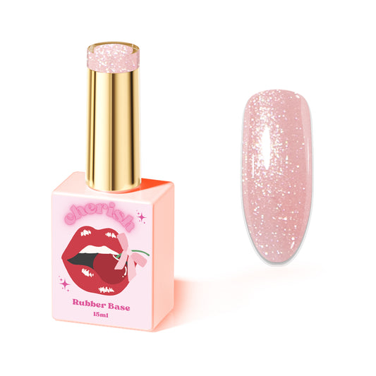 Rose Quartz - Rubber Base